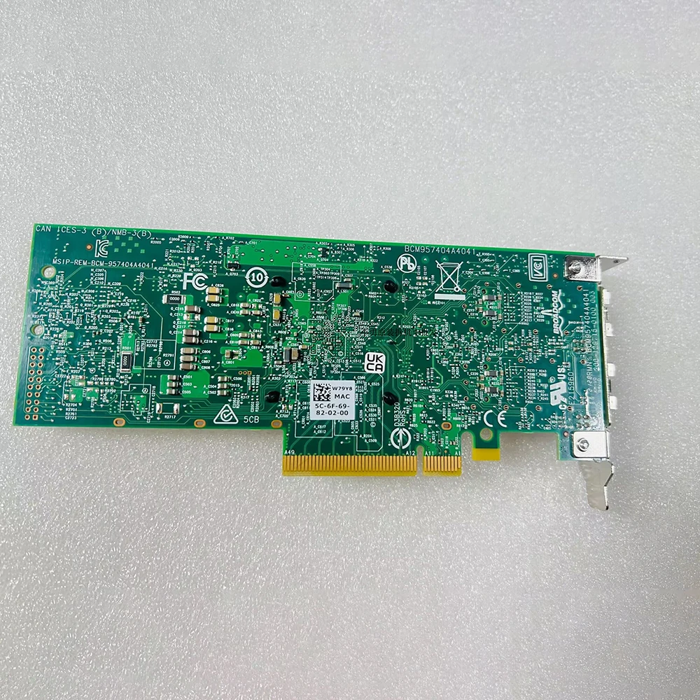 For DELL Broadcom 10G/25G dual-port Ten Gigabit optical port NIC 0W79Y8 BCM57414