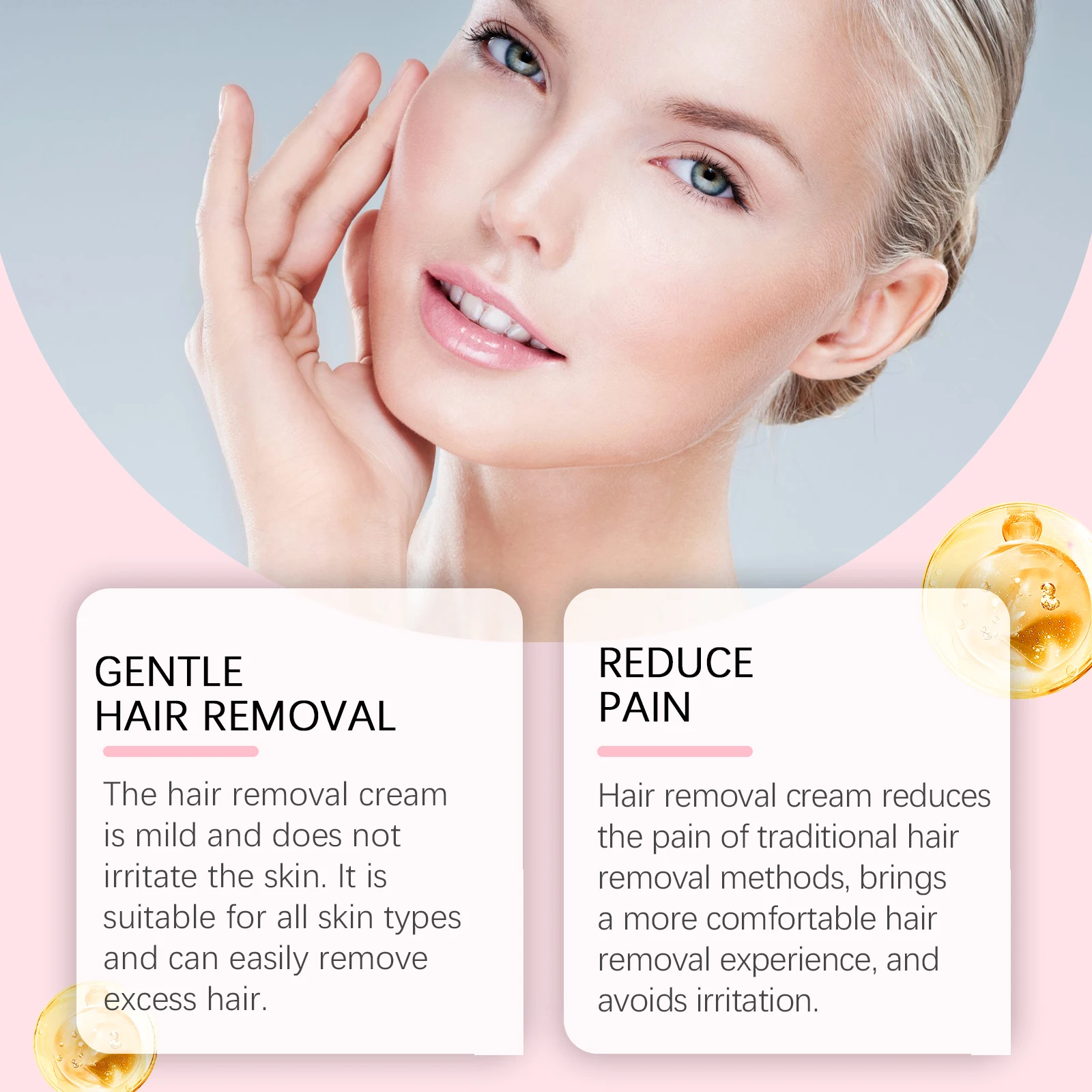 EELHOE Hair Removal Cream for  - огляд і ціна Hair Care With Aloe Vera