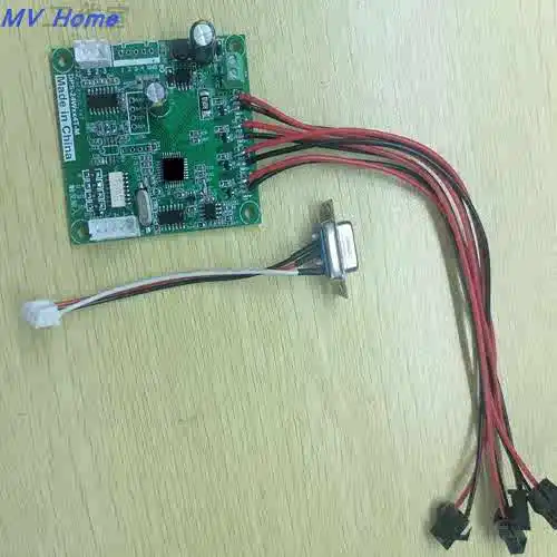 4-channel visual light source control board small AOI light source dimming board 4-channel hardware trigger strobe Small size