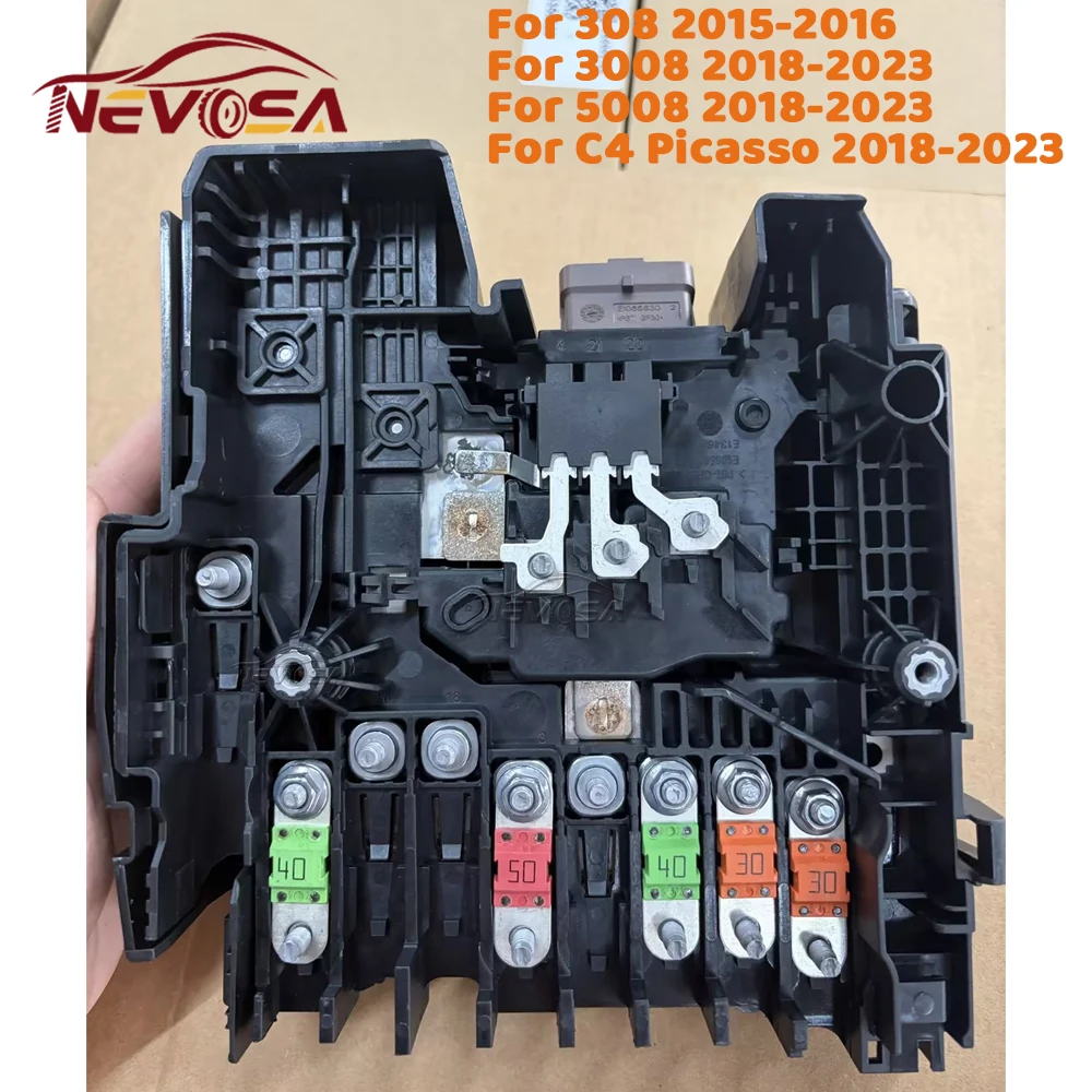 BPGA Battery Management Unit BSI ECU Control Module For Peugeot 308 2015 2016 3008 5008 Citroen C4 Picasso 2015