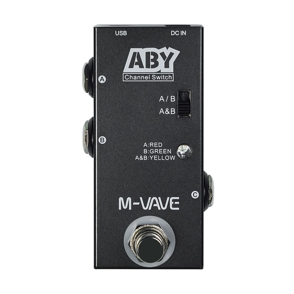 avomv M-vave ABY Channel Switch Guitar Pedal의 실전 사용 리뷰: 전문가가 추천하는 라이브 및 스튜디오 활용 팁