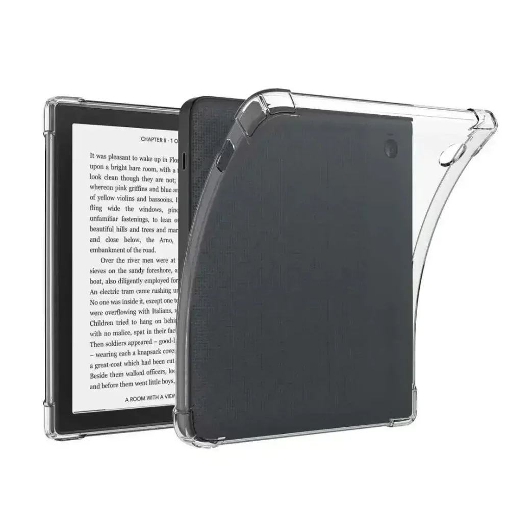 Slim Back Cover For Funda Kobo Libra Colour (2024) Clear TPU Case 7\