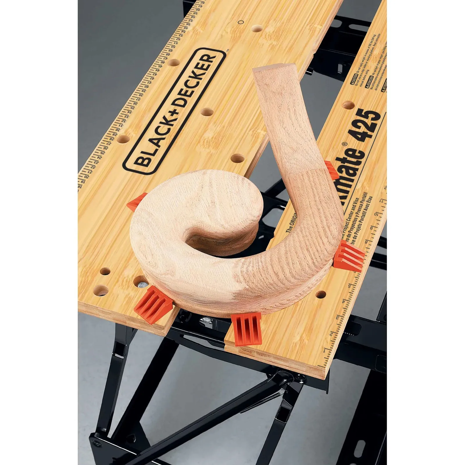 BLACKPortable Workbench, Project Center And Vise