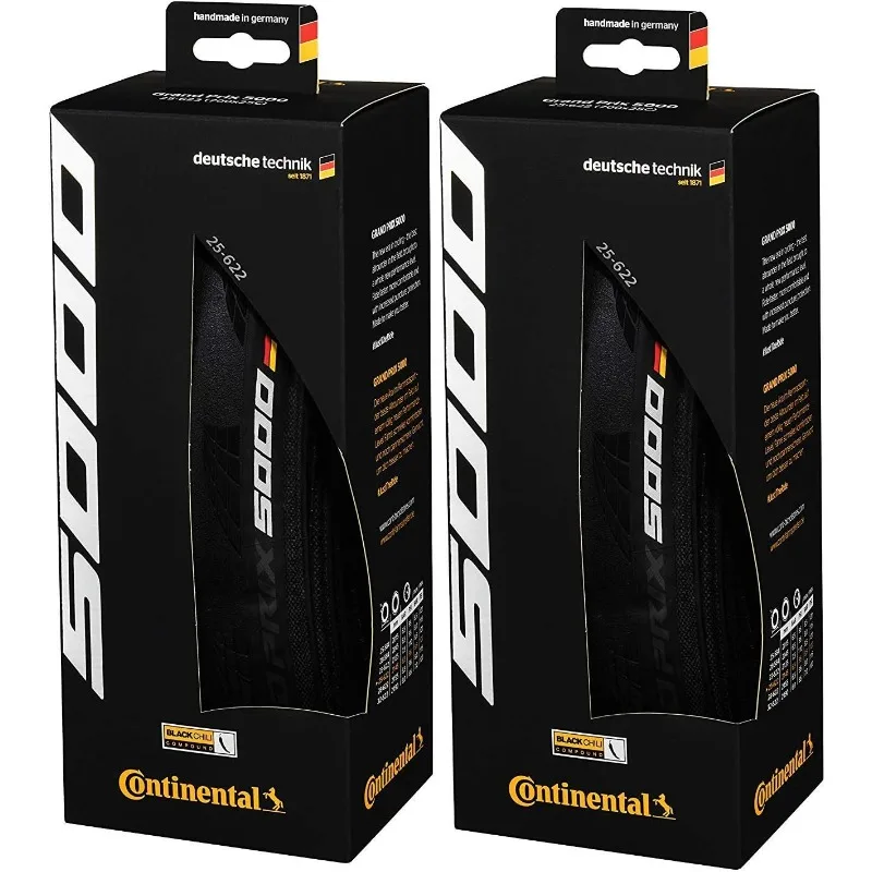 Neumático para bicicleta Continental Grand Prix 5000 Performance, juego de 2 (700x23)
