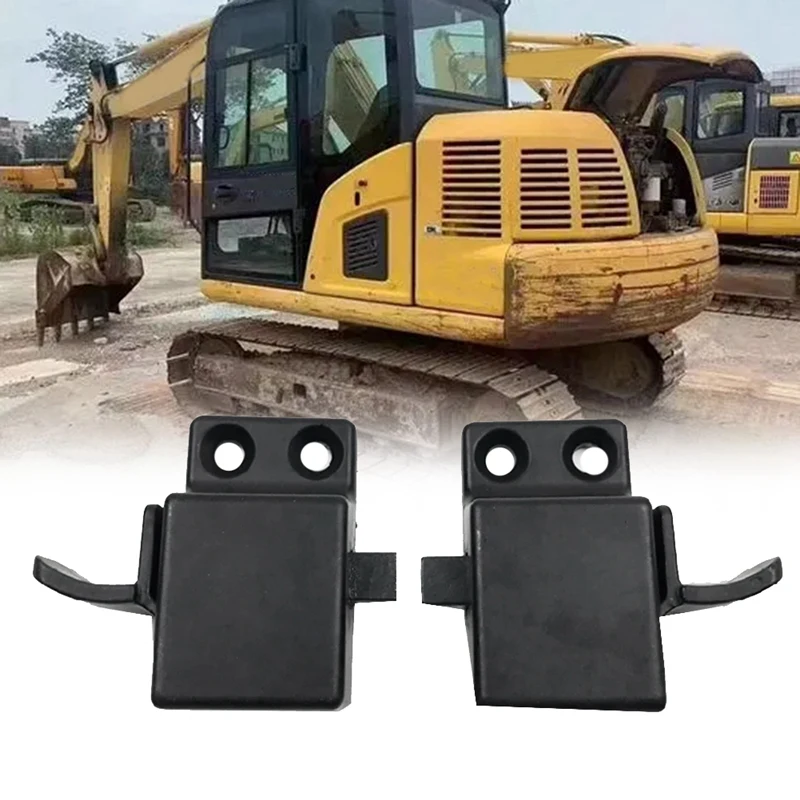 Bloque de bloqueo de ventana de parabrisas delantero de excavadora de PC5566070-7-8, accesorios para komatsu-sany SY55 75-9 60-8/70, 8 piezas, 1 par