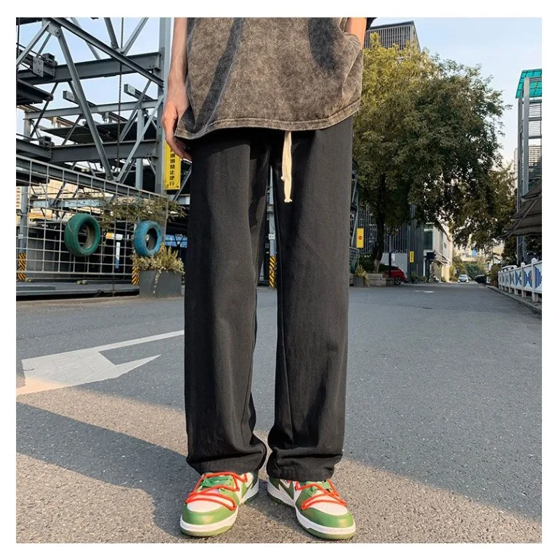 

Men's Loose Versatile and Trendy Spring New Commuter Sports Pants and Casual Pants