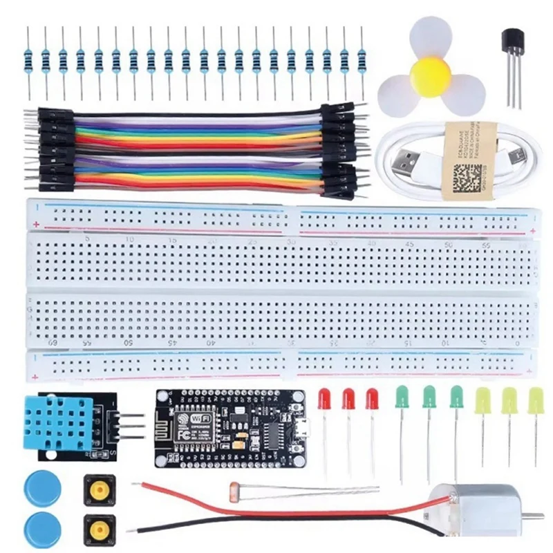 ESP8266 Wifi Starter Kit Temperature & Humidity Sensor Programming Kit Learning Kit For Electronic Experiment