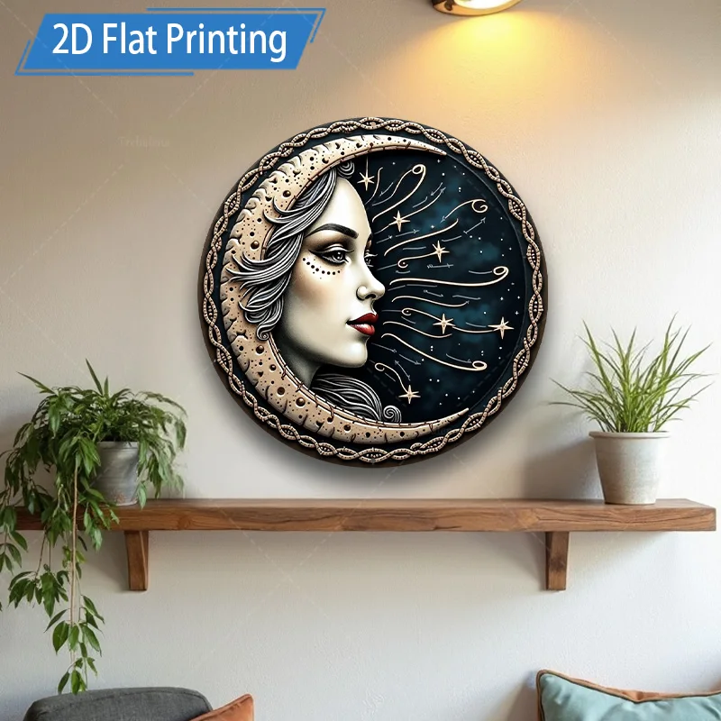 1pc 8x8inch Metal Sign 