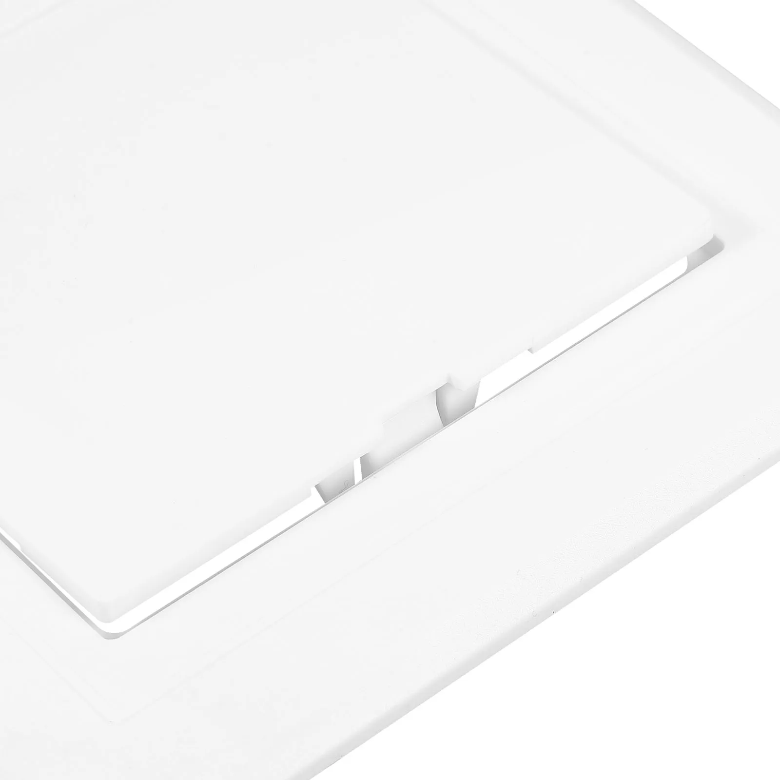 

Plumbing Cover Plates Pipe Access Panel 100mmx100mm White Bathroom Sewer Shower Drywall Split Pipe Decorative Lid Plastic Long