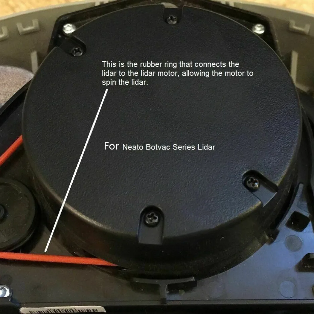 5 uds junta tórica correa de goma para Neato Botvac Lidar para 65 70 75e 75 80 85 D75 D80 D85 accesorios de repuesto para aspiradora