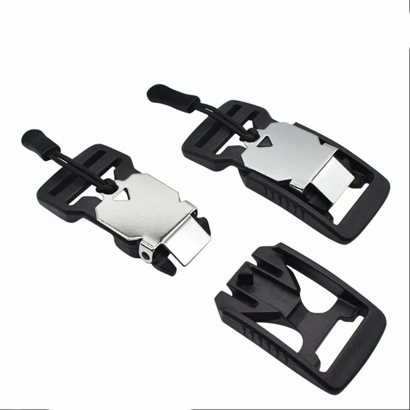 1PCS 20mm 25mm 50mm Magnetic Release Buckle Functional Belts Plastic Quick Side Buckle for Tactical Backpack Bags Strap Clip
