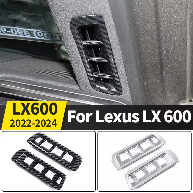 For 2022 2023 2024 Lexus Lx600 LX500D Air Conditioning Vent Decoration Protective Sticker LX 600 Interior Accessories Tuning