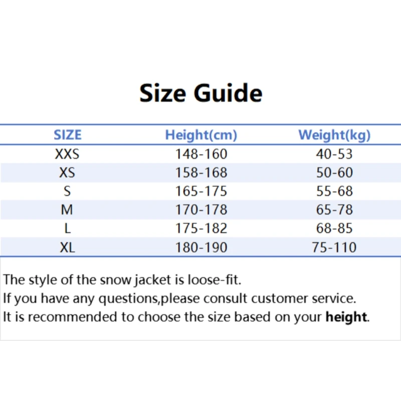 KUFUN ملابس التزلج مقاوم للماء يندبروف سميكة على الجليد ملابس الثلوج الشتاء سترة أعلى السراويل بنطلون فضفاض المرأة سيدة مراهقة #3