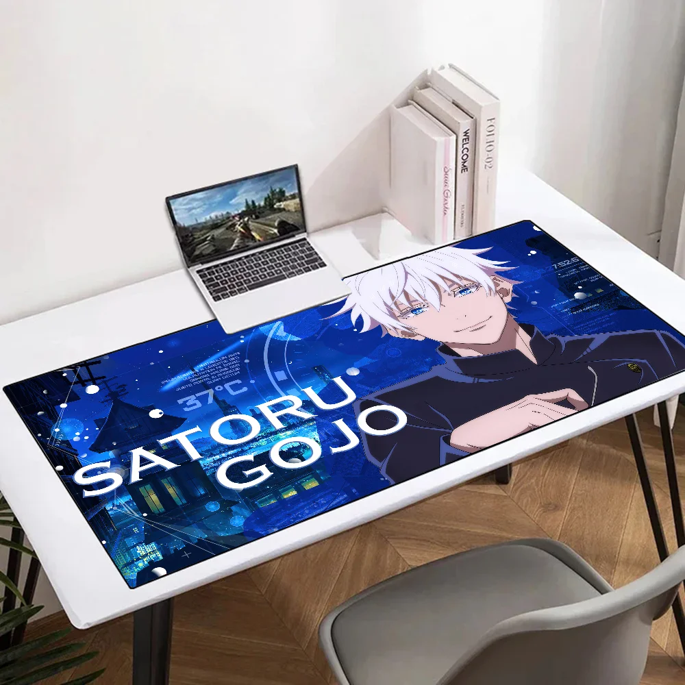 Satoru Gojo Jujutsu Kaisen Anime Mousepad Mouse Mat Desk Mat With Pad Gaming Accessories Prime Gaming XXL Keyboard