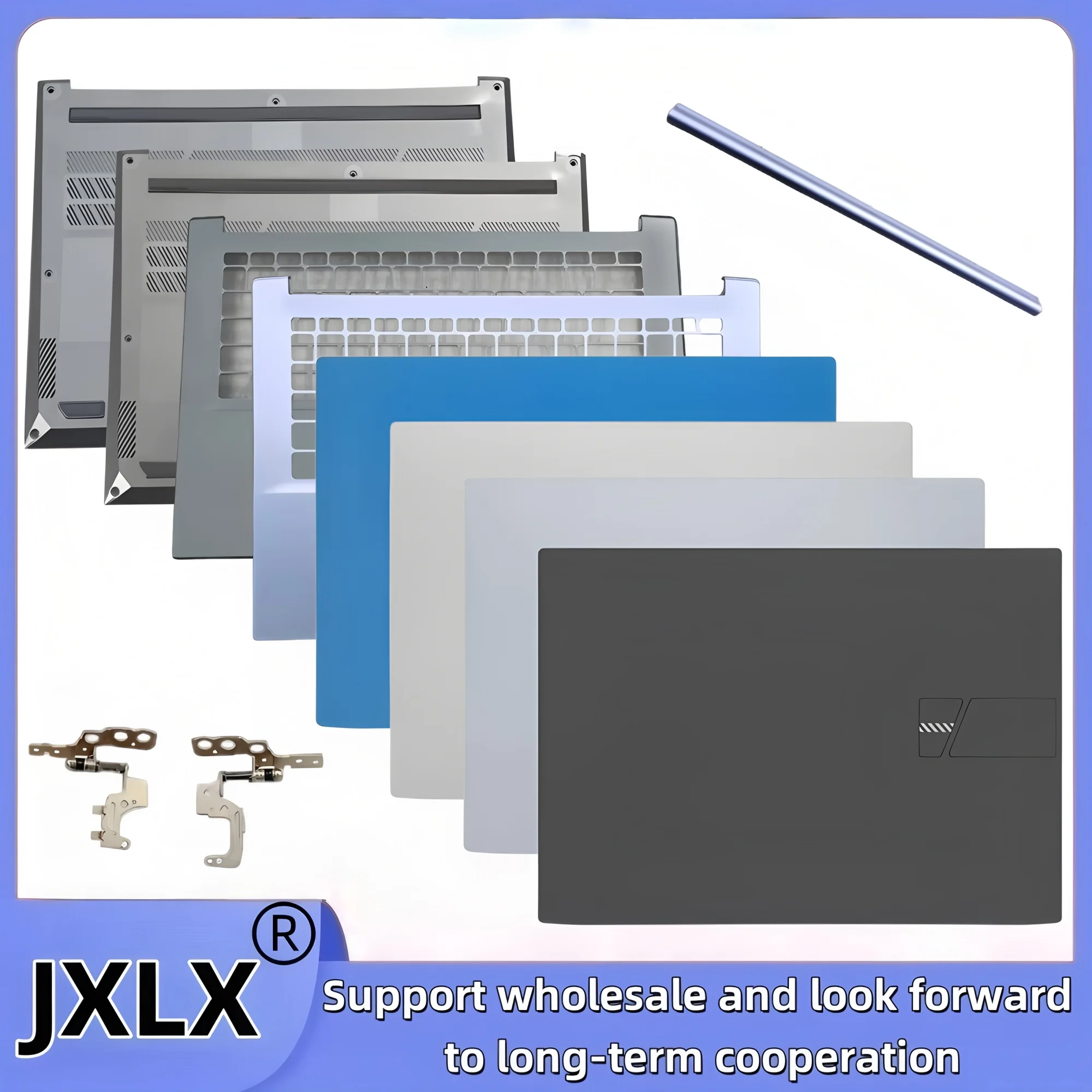 

JXLX® New for ASUS VivoBook Pro14 M3401Q K3400 X3400P Laptop LCD Back Cover Top Case/Palmrest Cover/Bottom Base Cover