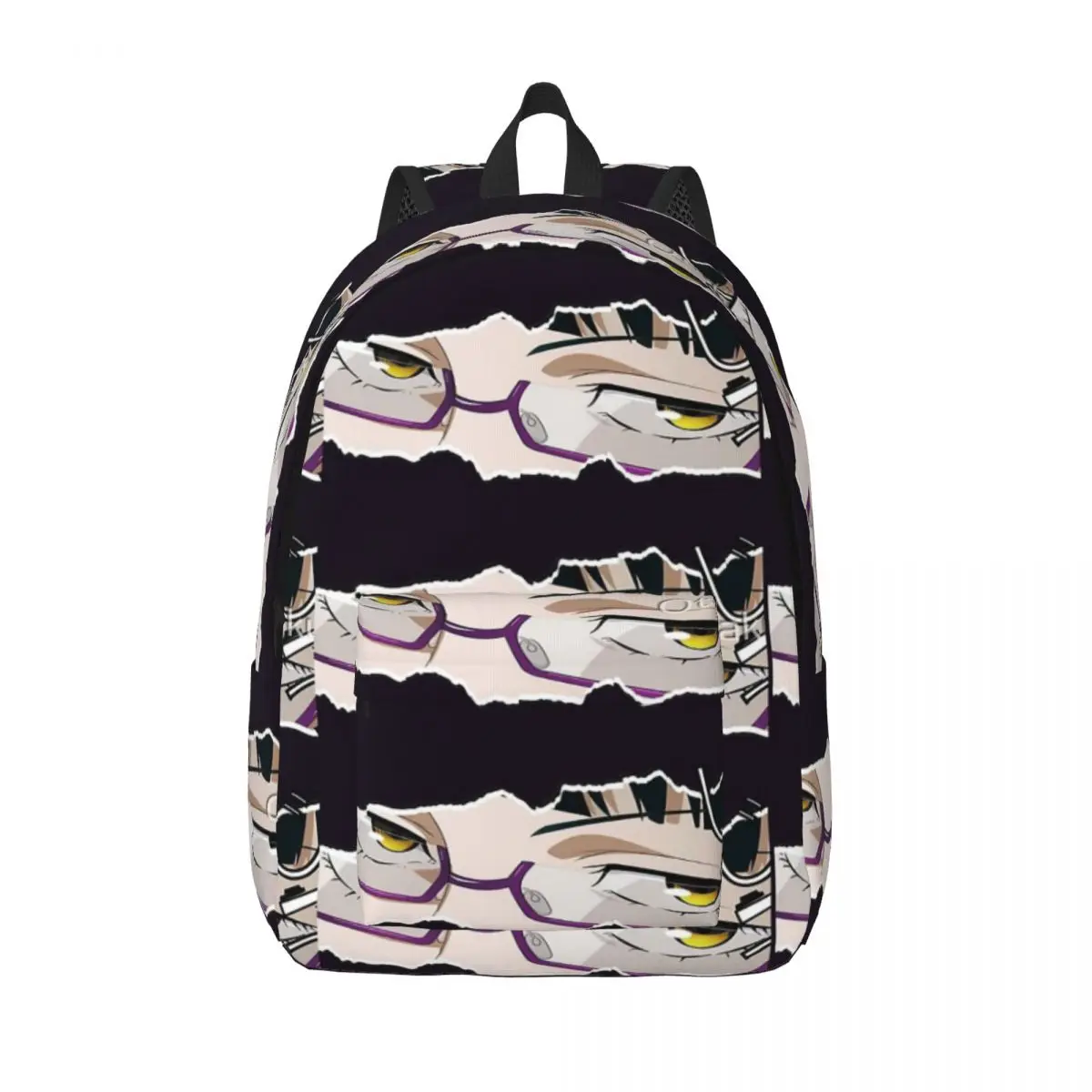 

Cursed Anime Eyes Scratch Simple and Stylish Backpack Canvas Backpack Female bags