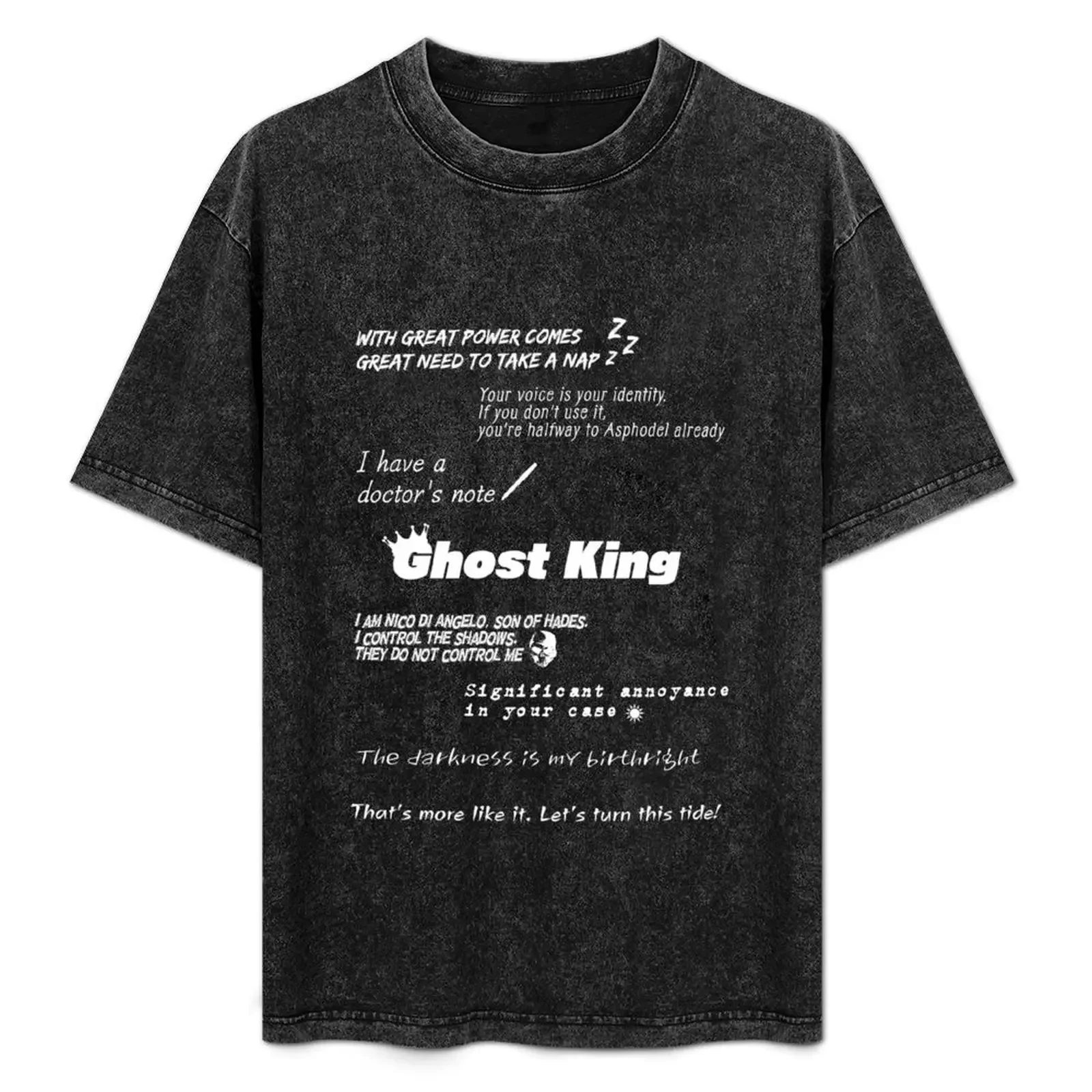 

Nico di angelo quotes T-Shirt gifts for boyfriend tops cotton man t-shirts t shirt men