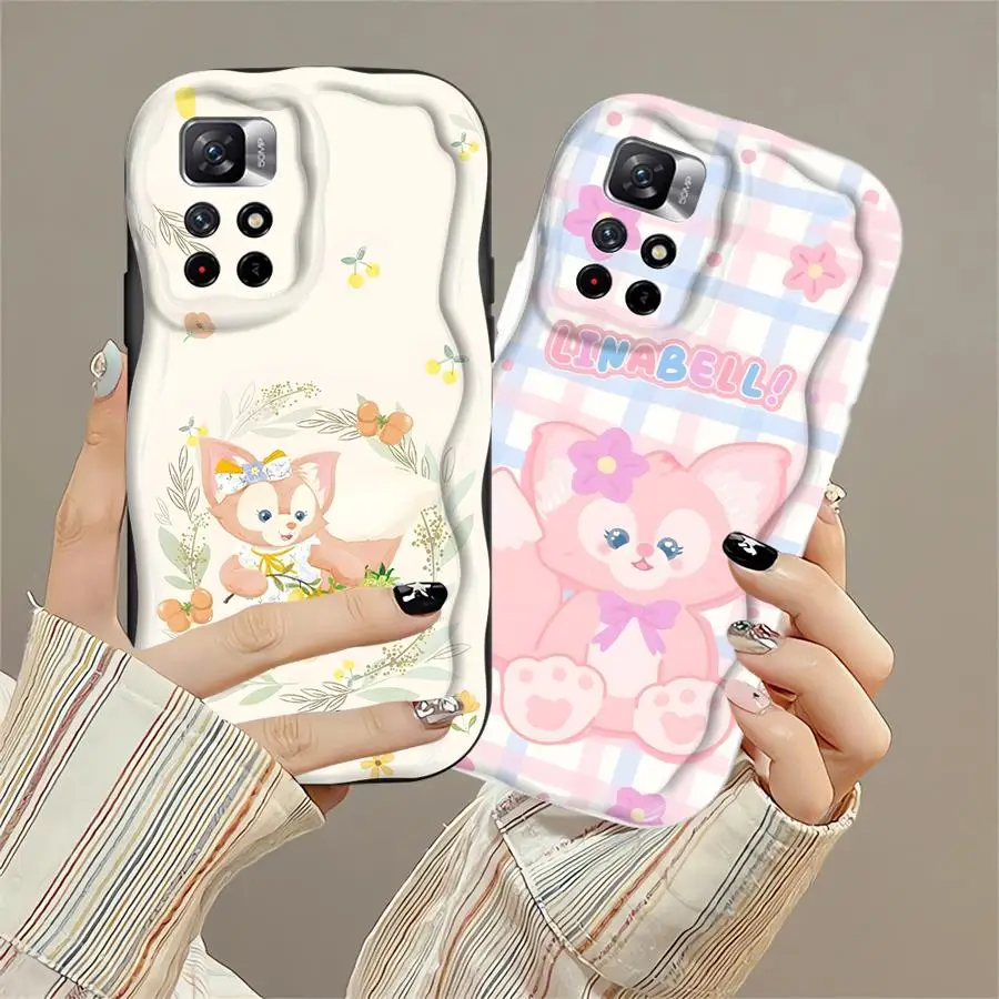 Soft Funda Clear Phone Cover Case for Xiaomi Poco X3 NFC X5 X3 Pro Disney Cute LinaBell