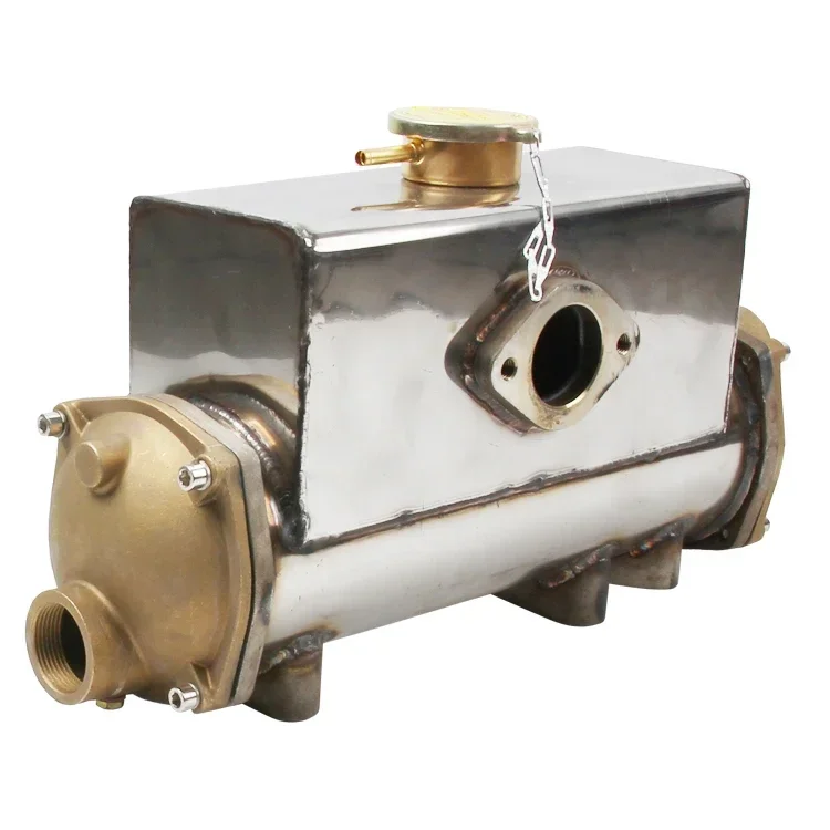 

Stainless Steel Marine Equipment Turbo Engine Water Cooler Chiller