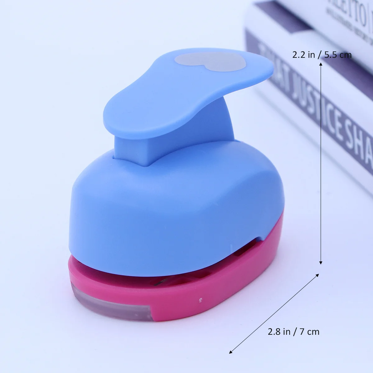 

3pcs Paper Punches For Scrapbooking Craft Punch Tool Diy Greeting Cards Artwork Decorative Shapes Spring-Action Lever