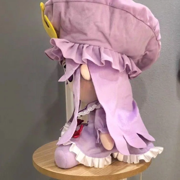 New 40cm TouHou Project Patchouli Knowle Plush Toys Cute Soft Stuffed Animal Fumo Cosplay Dolls For Kid Birthday Christmas Gift