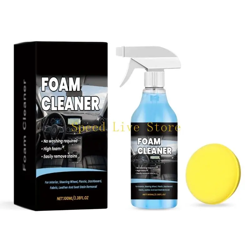 547C 100ml Plastic Renovator For Car Interior Conditioner Delay Oxidation Leather Liquid Detailing Cleaner