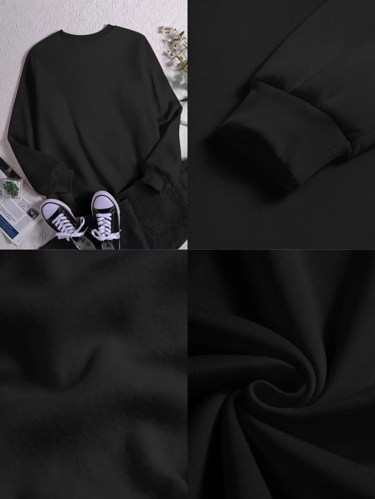 เสื้อสเวตเชิ้ตคอกลมพิมพ์ลายเฟรนช์บูลด็อกลำลองทันสมัยสำหรับผู้หญิงเหมาะสำหรับงานปาร์ตี้วันหยุดของขวัญเสื้อสวมหัว