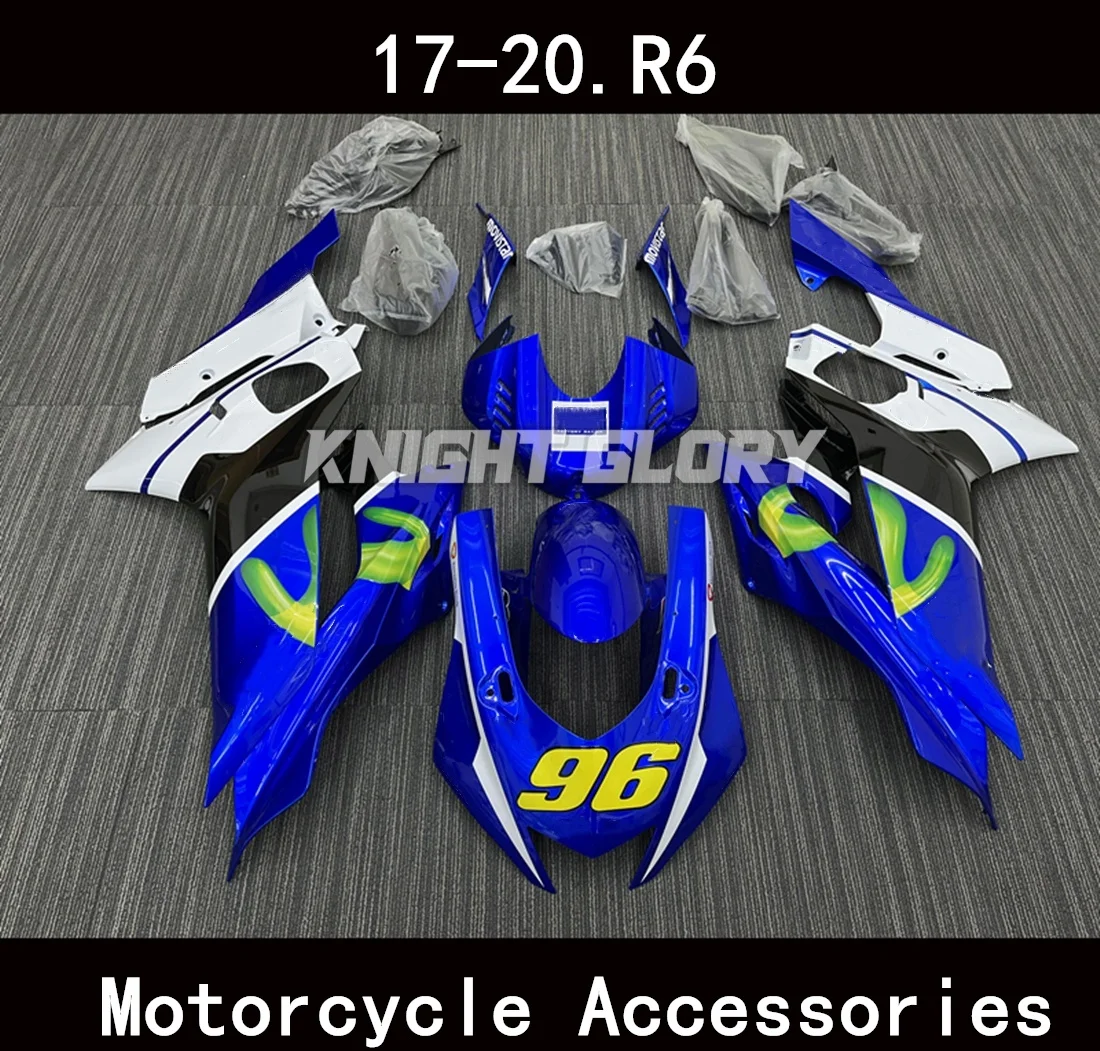 

Suitable for the YZF-R6 model, including the 2017, 2018, 2019 and 2020 models. Body protection kit set. Made with ABS injection