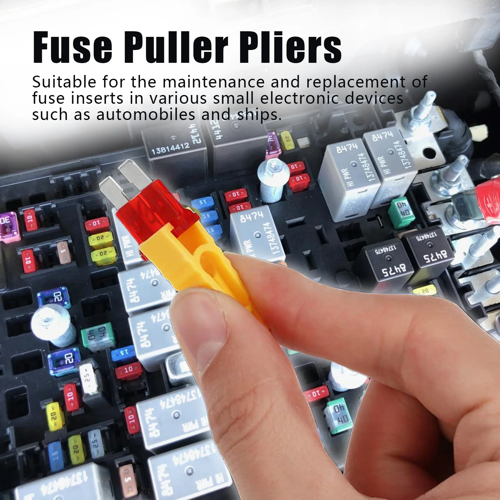 Fuse Puller Car Automobile Fuse Clips Tools Extractor Removal Security Tool Accessories Car Fuse Traction Automobile Fuse Puller