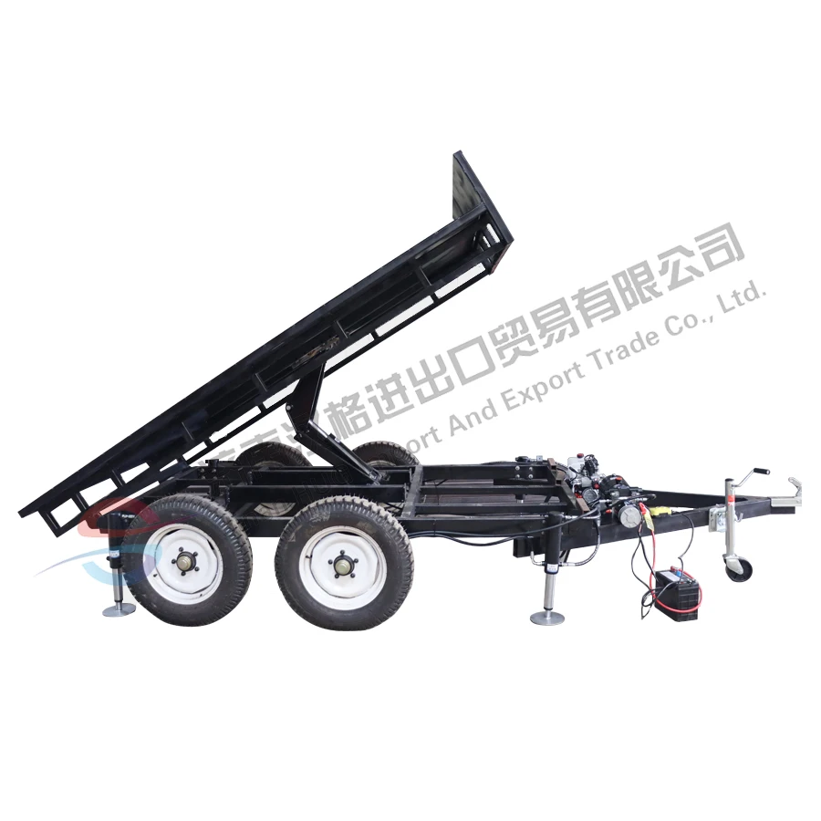 Tipper kit dump trailer truck hydraulic scissor hoist lift kit