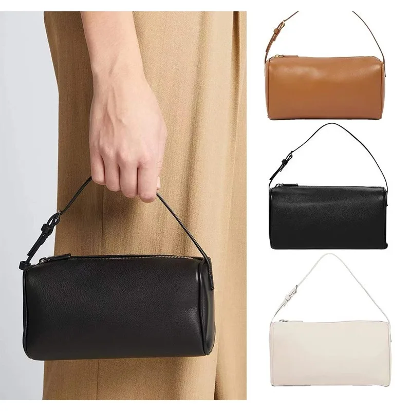 

Сумочка, простая и удобная, сумка-держатель для ручек, пенал из натуральной кожи, французская сумка-карандаш, маленькая квадратная сумка, женская сумка