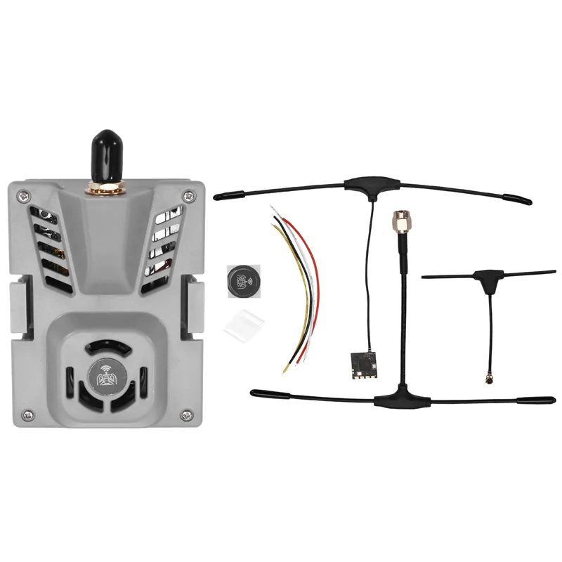 QWE-ES900TX ES900RX 915Mhz Expresslrs ELRS RF وحدة استقبال مجموعة ل RC طائرة FPV طويلة المدى الطائرة بدون طيار لتقوم بها بنفسك الارسال