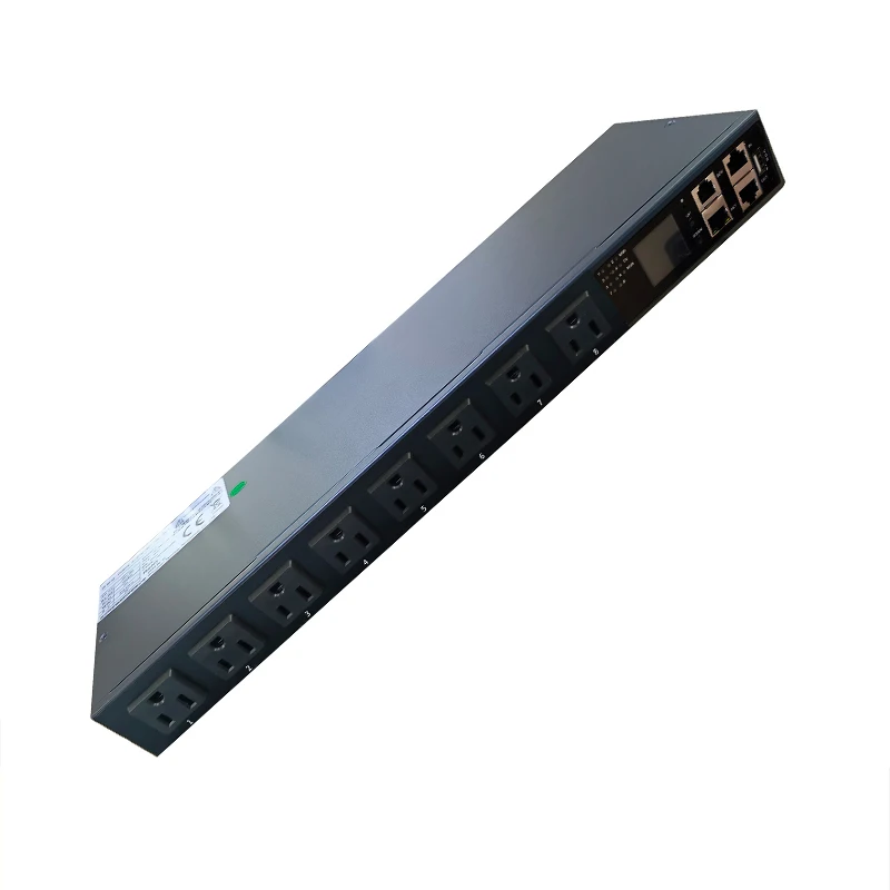 Smart PDU cabinet power socket 8 ports 15A/ 30A python, C++, Linux, Telnet, SNMP ,SSH development and programming