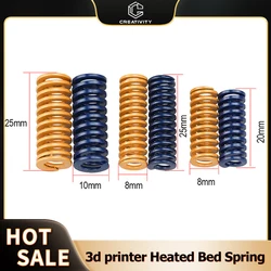 3D Printer Heated Bed Spring for Heated Bed Leveling Extruder Strong Spring 8x20 8x25 10x20 10x25 Leveling Spring