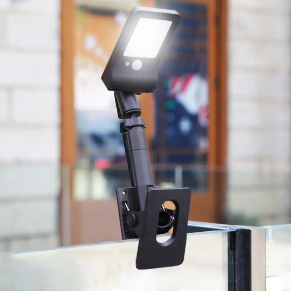 

Waterproof Solar Outdoor Lights 60 LED Auto on/Off Garden Lights 4 Modes 360° Rotatable Clip-On Outdoor Lights