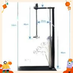 20L Pneumatic Paint Mixer Automatic Lifting Air Agitator Blender Stirrer Ink Glue Mixing Machine 5 Gallons