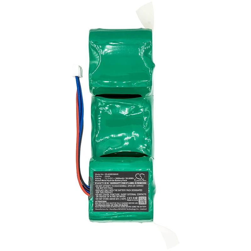 Ni-MH battery for Ecovacs DM88 10001568 DD4G DD3G ZJ1517-HFR 10002167 3000mAh
