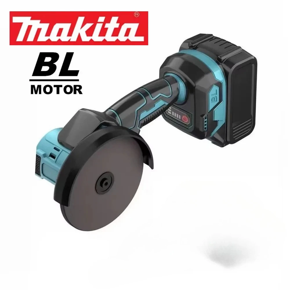 

Makita 4INCH Mini Brushless Angle Grinder Electric Polishing Grinding Machine Cordless Power Tool