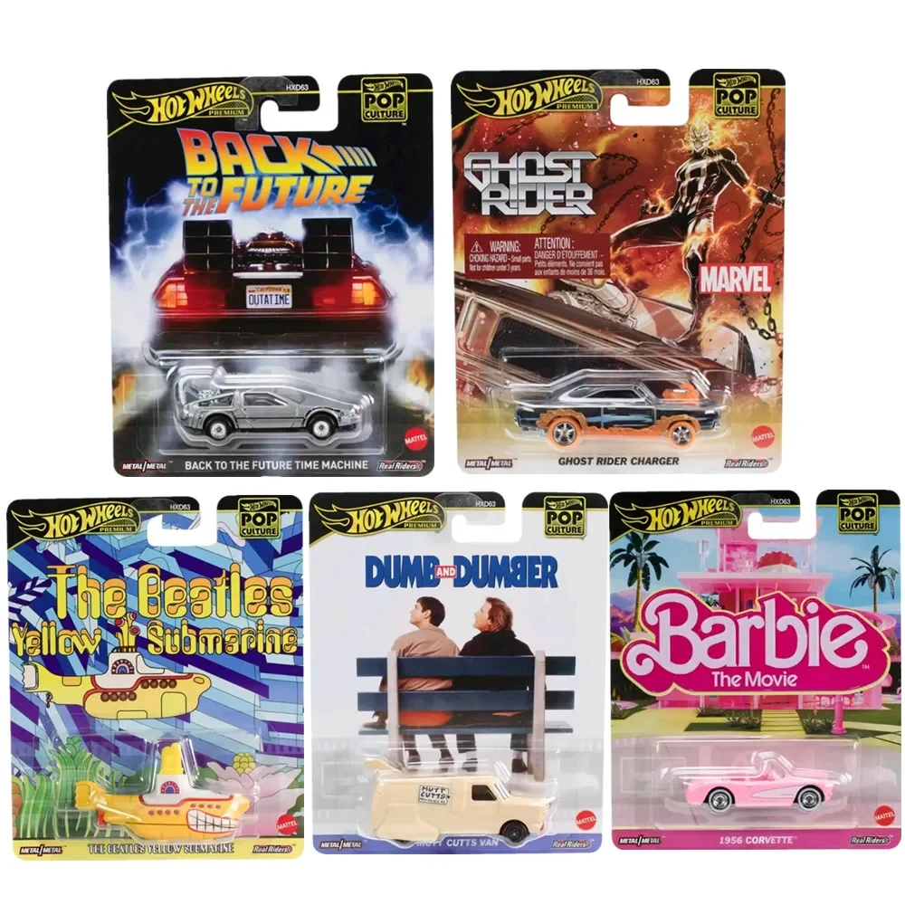 

Hot Wheels Pop Culture 2025 Mix 2 HXD63 H Автомобиль Тупая и манекен Коллекция моделей Литой под давлением 1:64 Металлическая игрушка-автомобиль