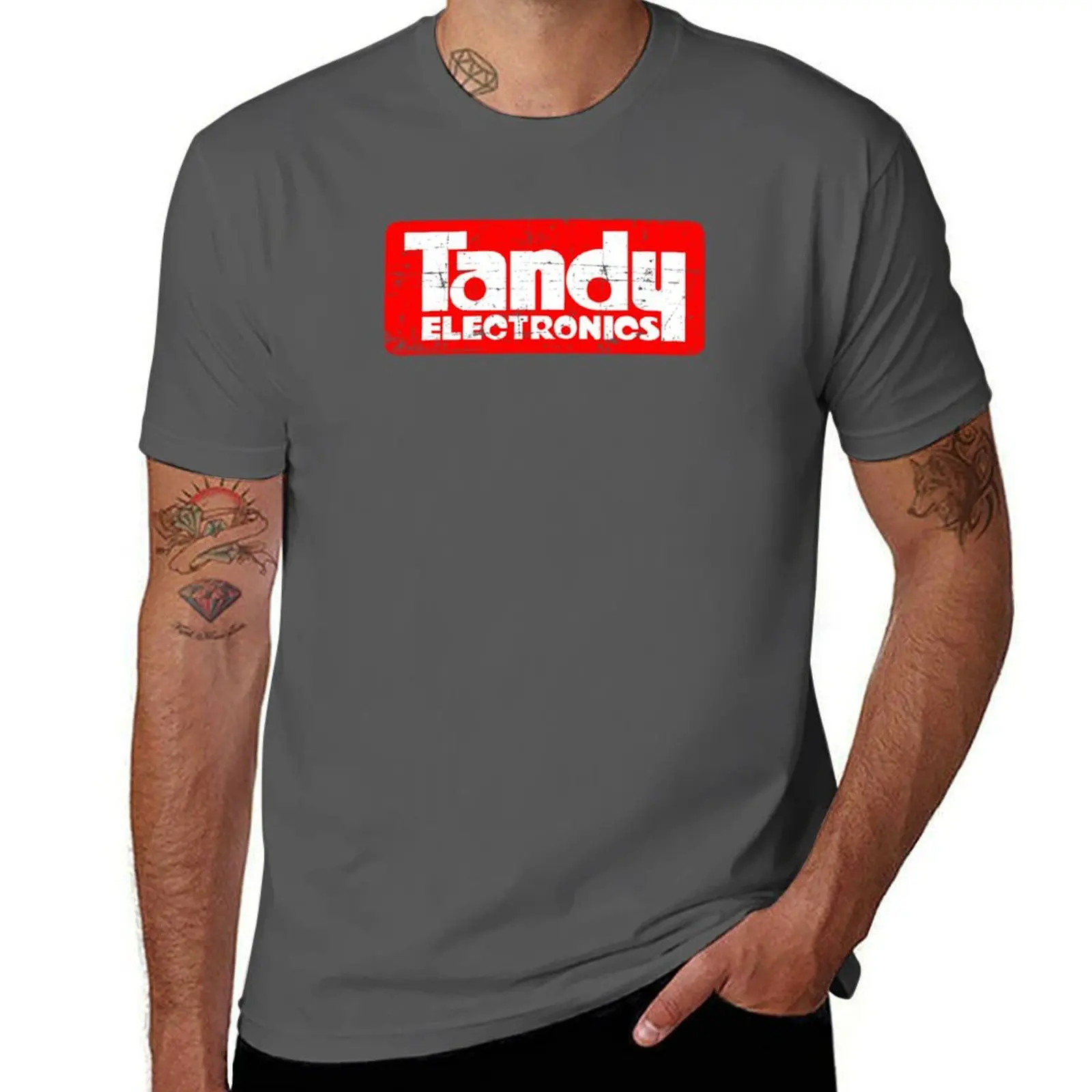 

Tandy Electronics Logo T-Shirt cotton t shirt pack t shirts for man pack cotton man graphic t shirt T-Shirt