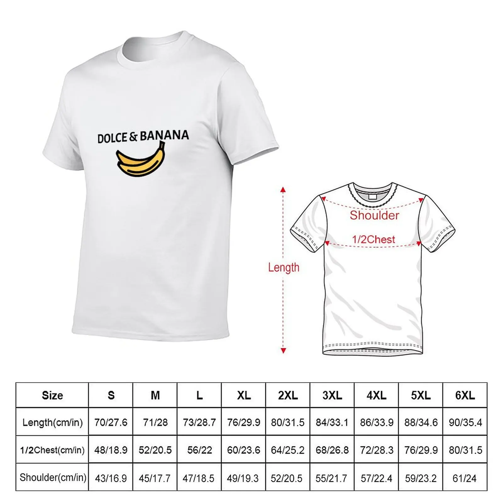 Dolce & Banana T-Shirt cotton tshirt 100% printed t shirts for man T-Shirt