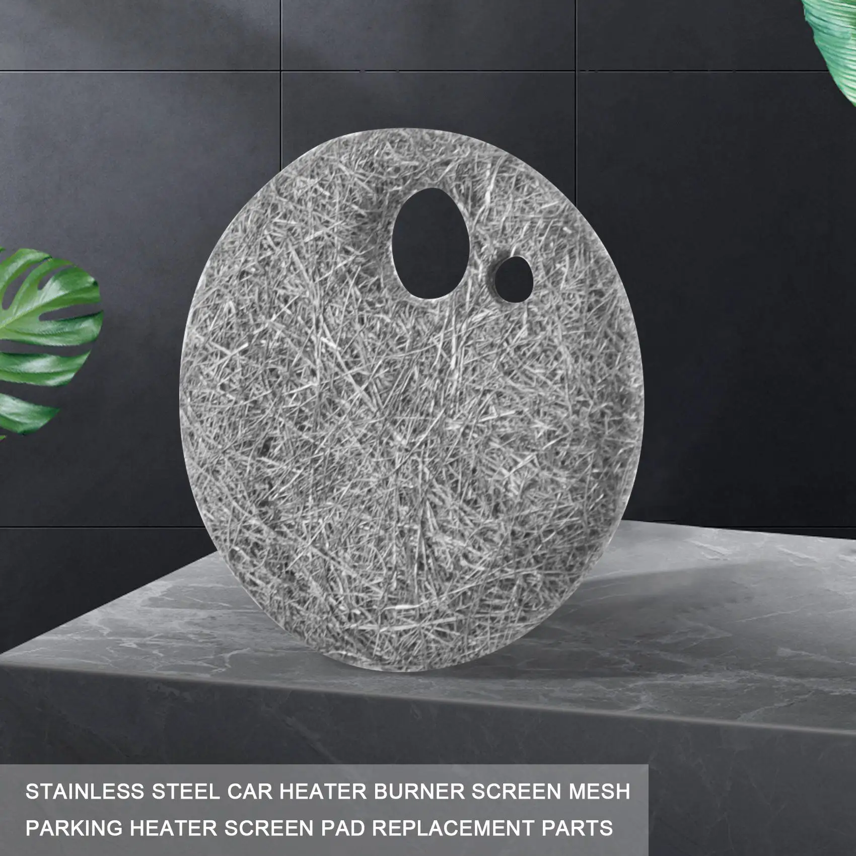 Car Heater Burner Screen Mesh Parking Heaters Screen Pad Replacement Part 1302799B for Webasto Air Top 2000 Stainless