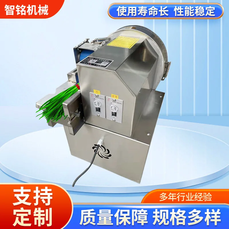 Automatic Small Multi Functional Vegetable Cutter Machine Chives Beans Cucumber Cutting Machine For Home Kitchen Vegetable Prep