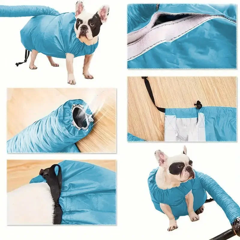 Tragbare Haustier-Trockentasche, faltbare Hundefell-Trockenbox, Blasbeutel für Tierpflege, Trockentasche für Hunde, Katzenbaden, Tierhaartrocknung, Kleidungstrocknung – Detail 10