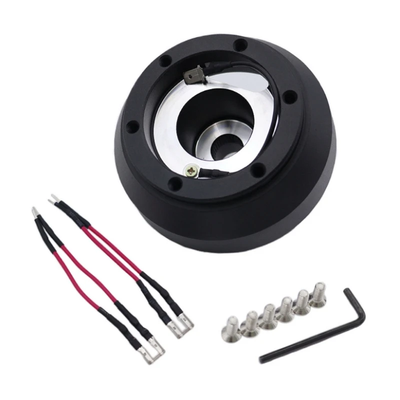 Aluminium-Lenkradnabenadapter 125H 6-Loch-Lenkrad-Kurznabenadapter für mehrere Modelle H8WE – Detail 1