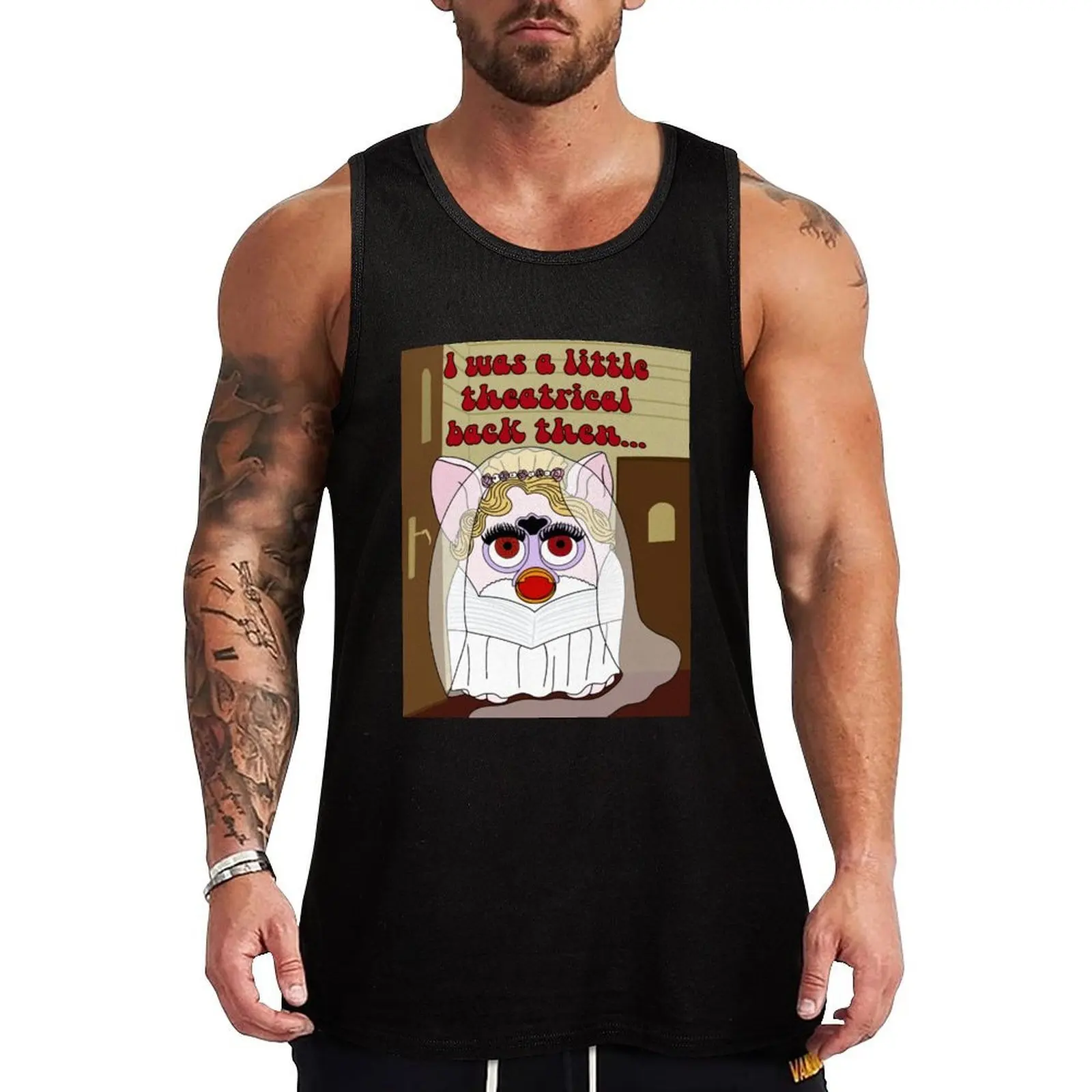 Rosalie Hale Twilight Furby “En ese momento era un poco teatral...” vestido de novia (incluye texto) Camiseta sin mangas