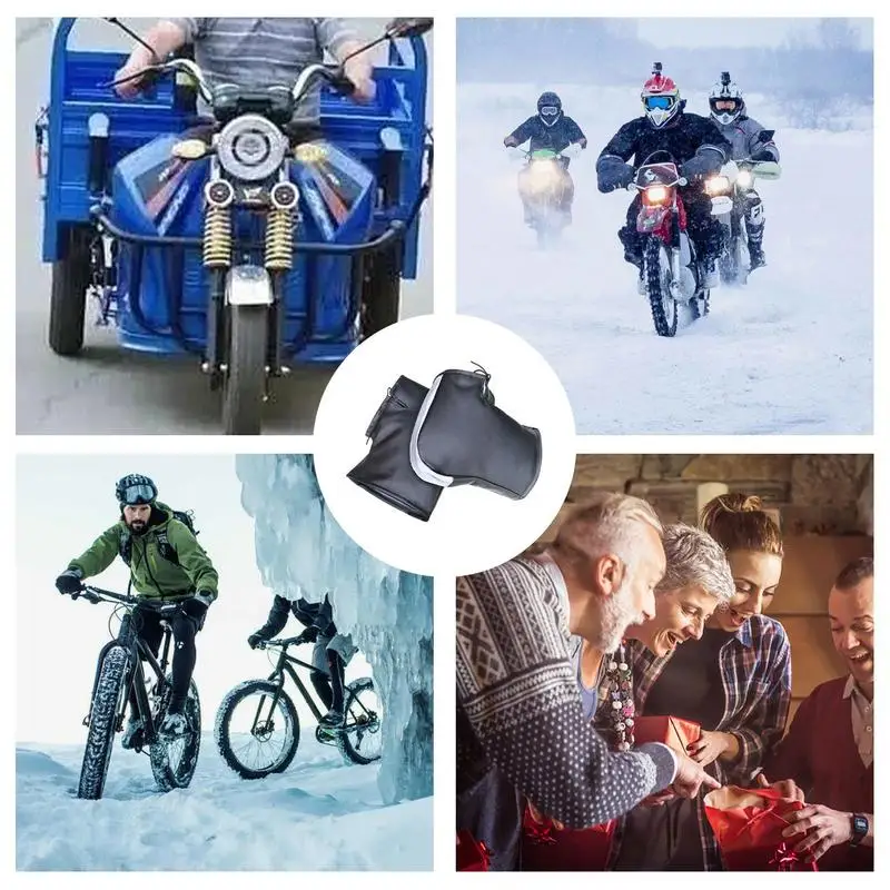 Motorcycle Handlebar Gloves Winter Gloves Muffs Winter Waterproof Handlebars Mitts Gauntlets For Motorcycle Aceessoriess