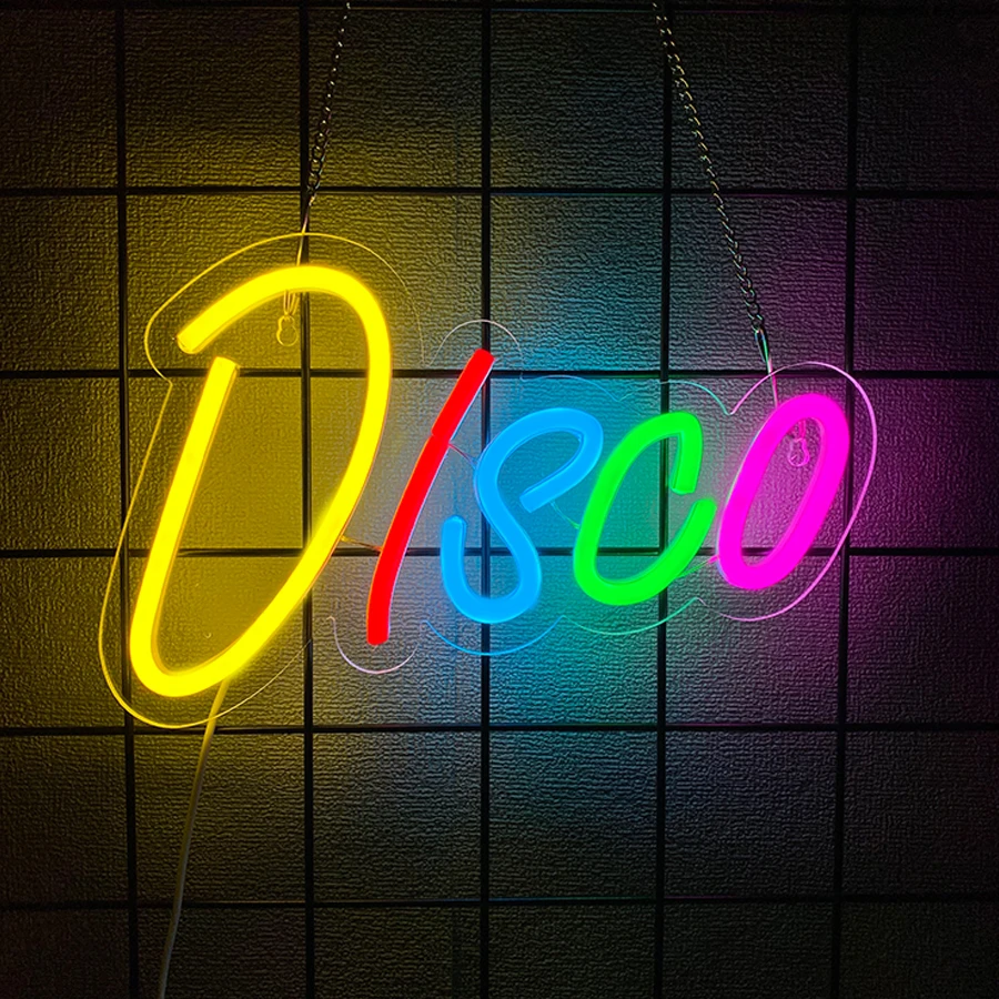 Let's Dance Neon Signs for Wall Decor, Kitchen Disco Neon Light Up Sign for Dancing Party,Bar Accessories,Party Decor view 6