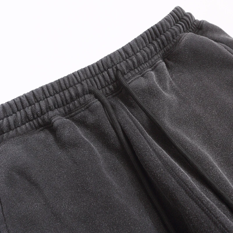 2025秋冬新作 セント ラウンドネック フーディー アメリカンヴィンテージ ルーズ フリース裏地付き オールドウォッシュ加工 長袖フーディー