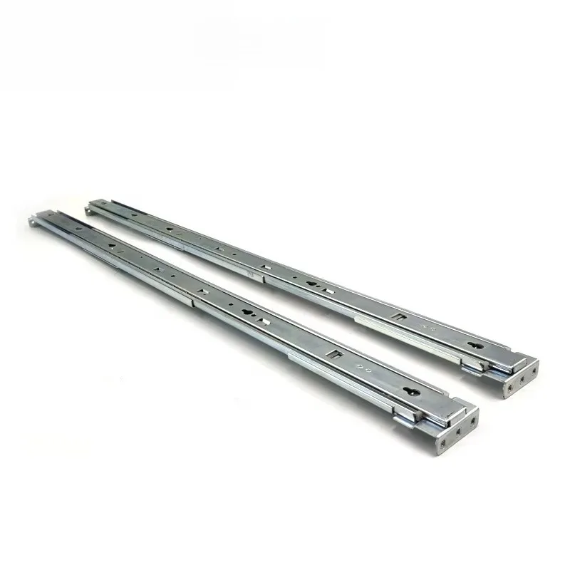 Gearless Rack Mount Slide Rail 2 Section TR101 Hot Swap for 1U 2U Server Chassis Industrial Computer Hardware Replacement Parts